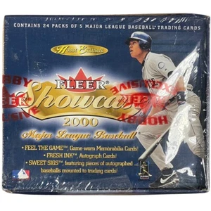 2000 FLEER SHOWCASE MLB BASEBALL HOBBY BOX KEN GRIFFEY JR LEGACY? NEW SEALED - Picture 1 of 6