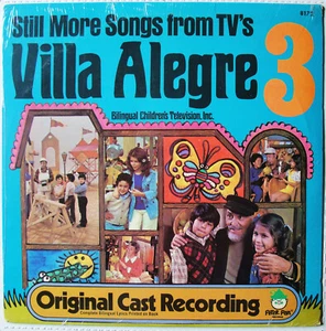 FOUR AMIGOS & CAST ~ VILLA ALEGRE 3 Still More Songs ~ SEALED LP RECORD PBS-TV - Picture 1 of 2