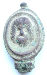 Antiguo adorno de latón bronce decoración (Y25-01-01) - Imagen 1 de 4