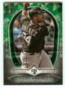 2019 Topps Tribute Eloy Jemenez Rookie #'d 30/99 White Sox RC Rare SSP - Bild 1 von 1