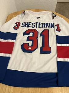 Igor Shesterkin New York Rangers Autographed Jersey JSA Certified - Picture 1 of 9