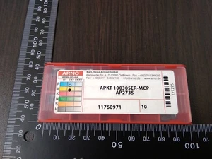 ARNO APKT 100305ER-MCP AP2735 10 PZ Inserti in carburo originali - Foto 1 di 2