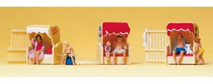 Preiser 10427 Figurines, le mirador de plage HO - Foto 1 di 1