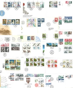 SUECIA - LOTE DUPLICADO DE 100 FDC [42280] + REGALO GRATUITO - Imagen 1 de 1