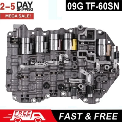 09G Transmission Valve Body W/ Solenoid For Audi TT VW Beetle Jetta Mini Cooper Foto 1 de 4
