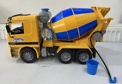 Bruder Scania R-Series Cement Mixer Truck 03554 Scale 1:16 Kids Toy Lorry - Image 1 of 4