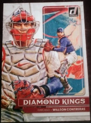2022 Donruss Diamond Kings Wilson Contreras #24 - Image 1 of 2