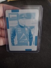 2021 donruss racing austin hill  printing plate 1 of 1
