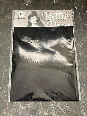 Bettie Page #1 Photo Cover Black Bag Variant ...