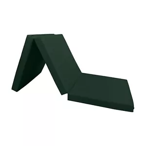 Camas de espuma trípticas Hunter, Shikibuton, alfombrilla otomana plegable para sentarse a dormir 3x27x75 - Imagen 1 de 8