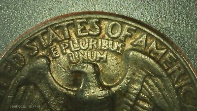 1971 D Washing Quarter DDR FS-801! DOUBLE DIE REVERSE! RARE! Only 11 Known! - Image 1 of 4