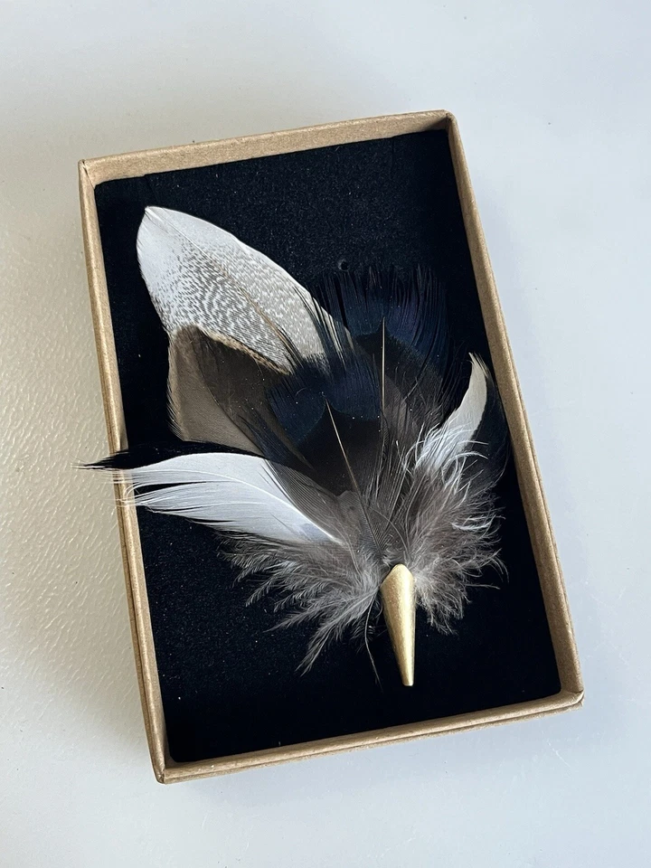 Duck and pheasant Small Hatpin/lapel Pin - Image 1 of 1