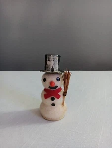 Vintage Snowman Christmas Ornament - Picture 1 of 5