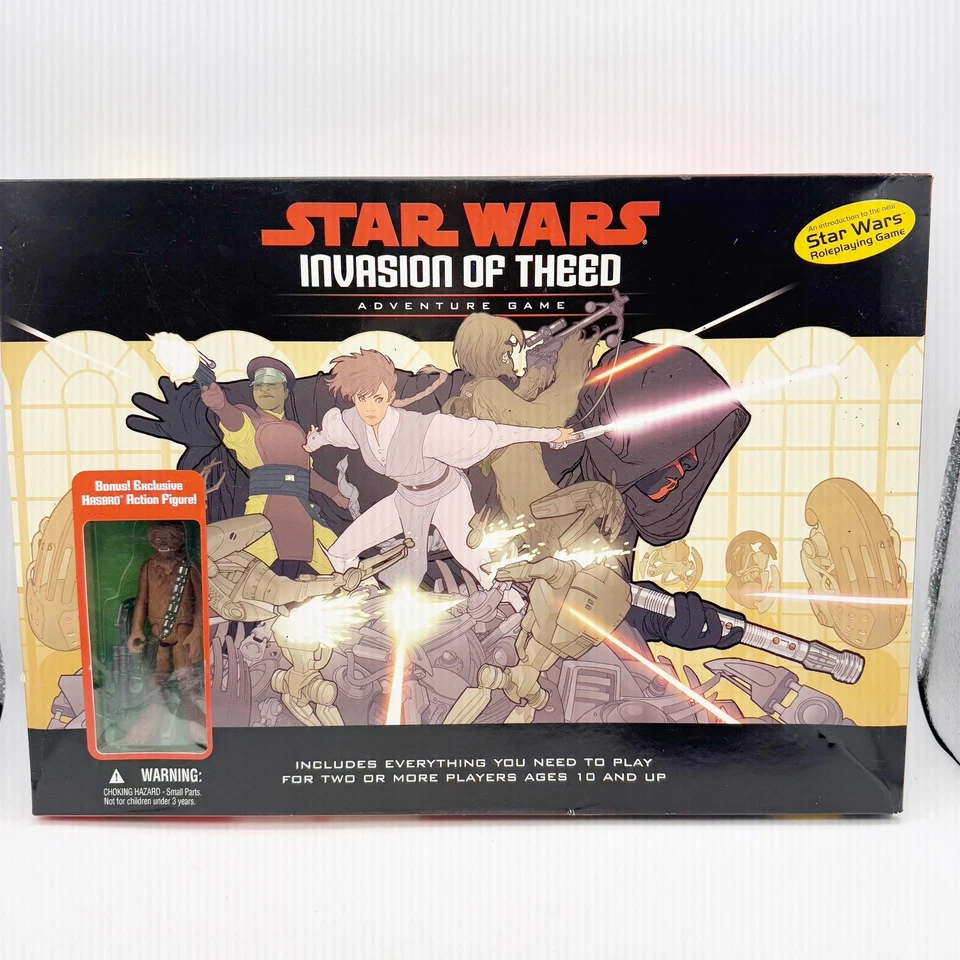 Star Wars Invasion of Theed Juego de Aventura FIGURA EXCLUSIVA HASBRO CHEWBACCA Foto 1 de 4