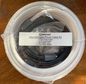 Comcast Internet Digital Phone Cable Kit Sealed - Picture 1 of 2