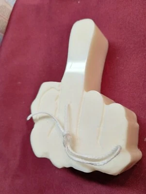 3D соевый воск средний палец аромат свеча - Изображение 1 из 3