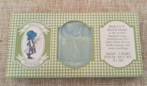 Vintage Holly Hobby Bath Soap 3 Bars Bayberry 8.1 Oz Very Rare NIP - Picture 1 of 3
