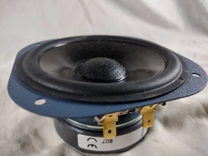 (2 Pack) New Old Stock - 4" Woofer Speaker W/ Rubber 299-242 Square E-50-01-104 - Picture 1 of 10