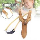 Slingshot Hand-carved Solid Wood Y-shaped Catapult Wooden Animal Head sling shot