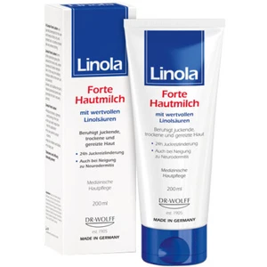 LINOLA Hautmilch Forte - 200 ml - PZN 17628582 - OVP vom med. Fachhändler - Bild 1 von 3