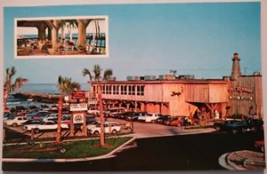 Postal vintage de restaurante faro Virginia Beach - Imagen 1 de 2