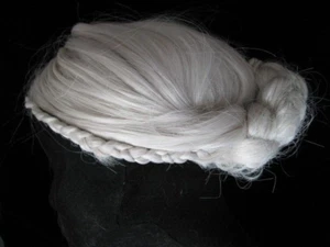 DELUXE NEW LACEY COSTUME GIBSON GIRL BRAID BUN SYNTHETIC WIG-ADJUSTIBLE-WASHABLE - Picture 1 of 8