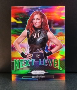 2022 Panini Prizm WWE #19 Becky Lynch WWE Next Level Green - Picture 1 of 2
