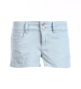 Guess Damen Taylor Curvy Short Shorts Hotpants kurze Hose hellblau Größe 26 - Bild 1 von 3