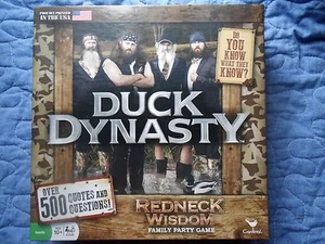Duck Dynasty Redneck Wisdom Family Party Game, Ages 10+, 2-12 players - Picture 1 of 10