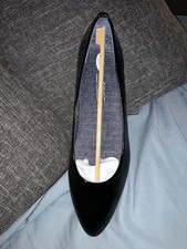 dr scholl's black patent leather flats