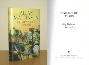 Allan Mallinson - Company of Spears - Signed - 1st/1st (2006 First Edition DJ) - Imagen 1 de 5
