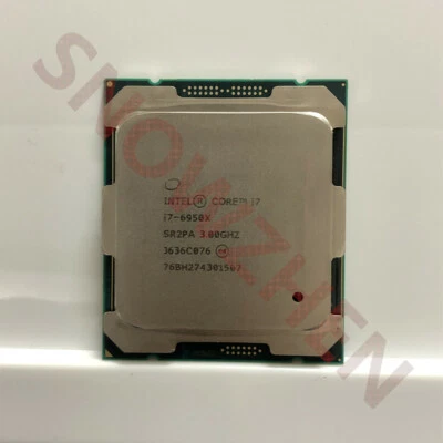 Intel Core i7-6950X CPU 10Cores 20Threads 3.0-3.5G 25M SR2PA LGA2011-3 Processor - Image 1 of 2