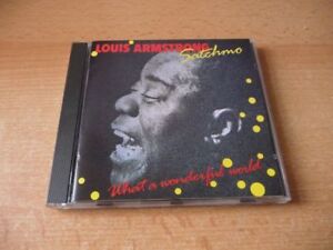 CD Louis Armstrong - Satchmo - What a wonderful world - 1988 - 16 Songs 
