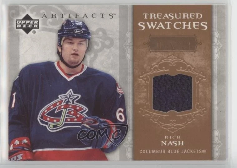 2006-07 Upper Deck Artifacts Treasured Swatches /250 Rick Nash #TS-RN - Image 1 of 2