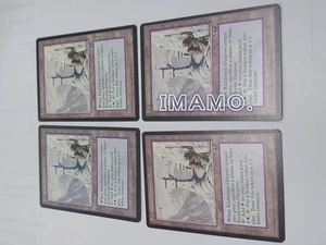 Magic the Gathering Alliances Kjeldoran Outpost 4 Card Set Unplayed Storage Cond - Picture 1 of 4