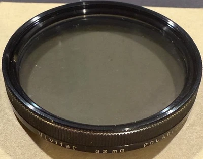 Vintage Vivitar Filter PL Filter 52mm Polarizing Filter Thread Made in Japan - Image 1 of 2