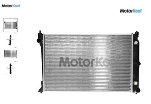 MotorKool Radiator to suit Ford Falcon AU AU2 AU3 Auto/Man 6 cyl + V8 - Picture 1 of 1