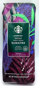 Starbucks SUMATRA DECAF Single Origin Whole Bean Coffee 1lb / 16oz /Bag - Bild 1 von 5