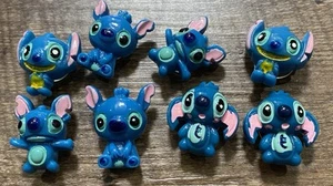 Set Of 8 Lilo And Stitch Shoe 3D Charms Compatible With Crocs New - Picture 1 of 1
