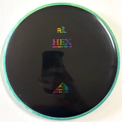 MVP Hex R2 Neutron Black/Green 174g Scaled  (Gyropalooza 2024) 9/10 Used - Image 1 of 3