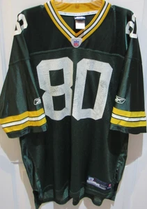 Vintage Donald Driver Green Bay Packers NFL Football jersey men's 2XL Reebok - Picture 1 of 7