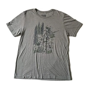 Vital MTB T-shirt size Large Mountain bike art Olive Green Color - Picture 1 of 7