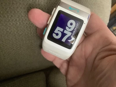 Nike+ Unisex Adults WM0069 Sport TomTom GPS Running Digital Watch 7 1/2" Works! - Image 1 of 4
