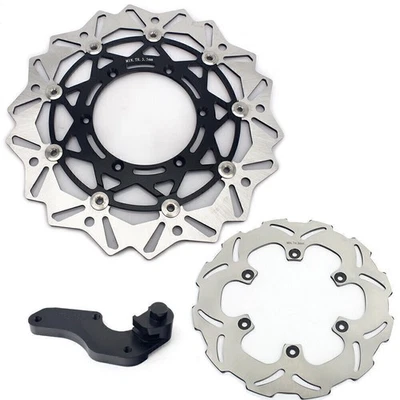 For Yamaha YZ250F Oversize Brake Rotors Bracket WR250F WR450F YZ250 WR250 YZ450F - Image 1 of 4