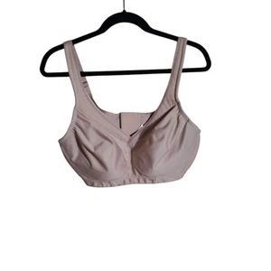 Glamorise Damen Übergröße MagicLift Seamless Sport BH ohne Bügel 1006 NUDE 40D - Bild 1 von 5