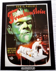 FRANKENSTEIN BORIS KARLOFF MAGAZIN POSTER 42X56CM - Bild 1 von 1