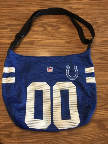 Indianapolis Colts Football Jersey Purse Tote Pro-FAN-ity NFL by Little Earth Cover
