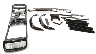 AUDI A8 (D4 4H) 2011 tablero puerta consola madera grano moldura panel conjunto (madera Vavona) Foto 1 de 4