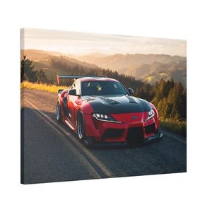 Toyota Supra Mk5 High Resolution Museum Quality Horizontal Canvas Print #001 - Picture 1 of 10