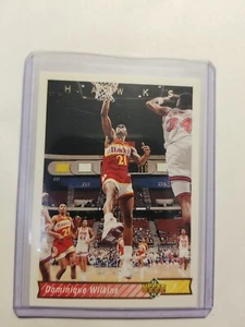 Dominique Wilkins 1992-93 Upper Deck #148 NBA Basketball Atlanta Hawks - Bild 1 von 2